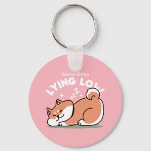 Chaveiro Apenas um Shiba Mente Baixo: Design de Shiba Inu C
