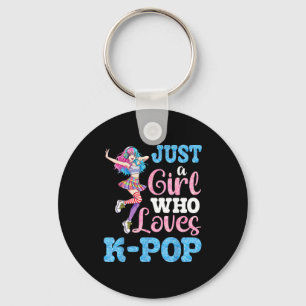 Chaveiro Apenas Uma Garota Que Ama K Pop Para Verdadeiro Am