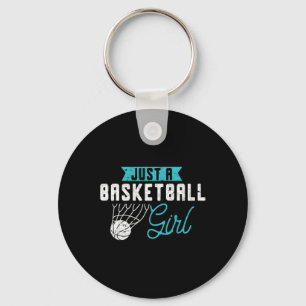 Chaveiro Apenas Uma Jogadora De Basquete Mulher Jogadora De