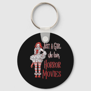 Chaveiro Apenas Uma Menina Que Ama Filmes De Horror Calem H