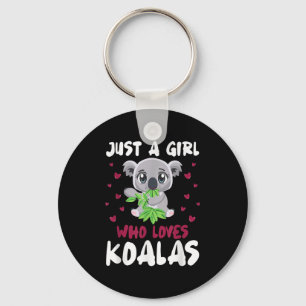 Chaveiro Apenas Uma Menina Que Ama Koalas Funny Koala Lover