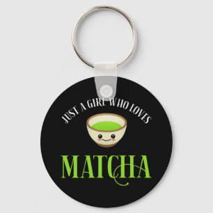 Chaveiro Apenas Uma Menina Que Ama Matcha