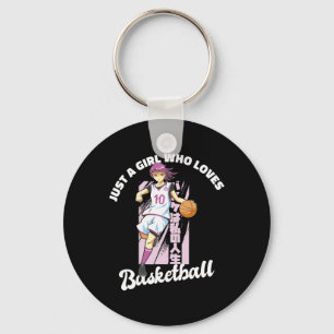 Chaveiro Apenas Uma Menina Que Ama O Basquete - Bicicleta D