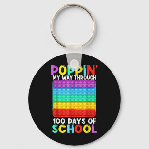 Chaveiro Aperte-Me Por 100 Dias De Escola Feliz 100