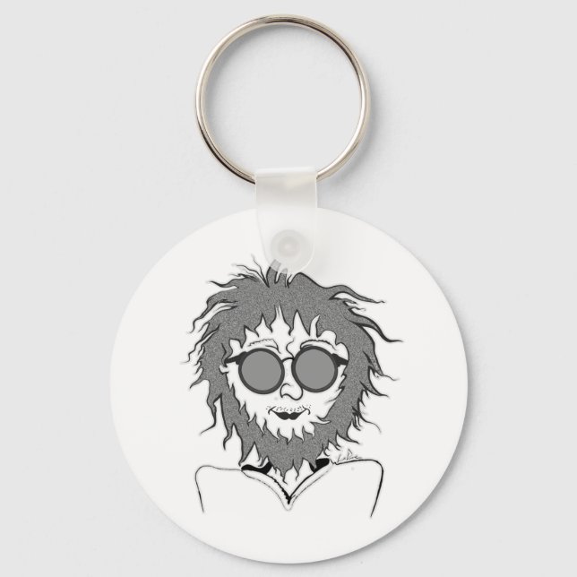 Chaveiro Aperte o mecânico/guitarrista (Frente)