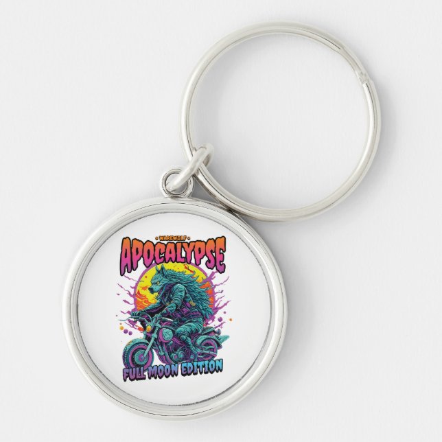 Chaveiro Apocalipse de lobisomem (Frente)