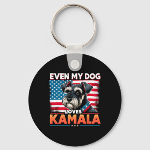 Chaveiro Apoie Kamala Harris Cachorros Amantes Até Meu Cach