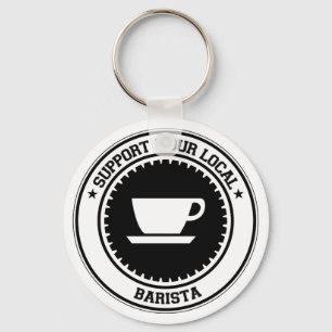 Chaveiro Apoie seu Barista local
