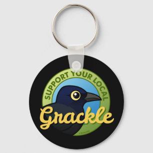 Chaveiro Apoie seu Grackle local