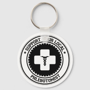 Chaveiro Apoie seu Phlebotomist local