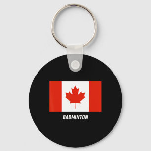 Chaveiro Apoios Patrióticos Badminton, do Canadá Equipe Esp