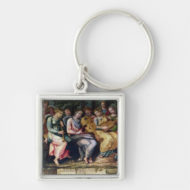 Chaveiro Apollo e os musas, 1600 (Frente)