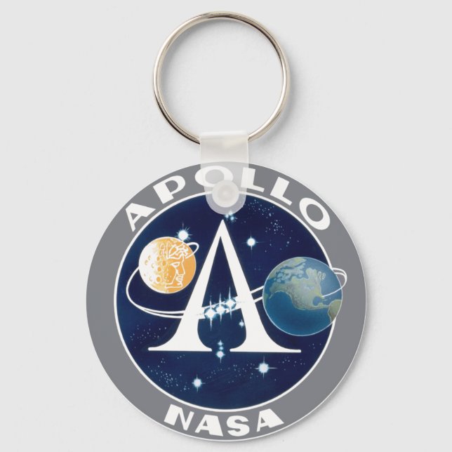 Chaveiro Apollo Program Logo (Frente)