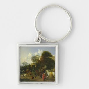 Chaveiro Após a caça, c.1644