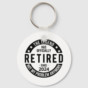 Chaveiro Aposentado 2024 Não É Mais Meu Problema, Engraçado