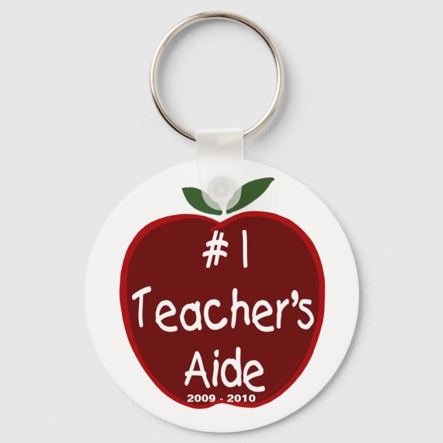 Chaveiro Apple for Teacher's Aide Key Chain (Frente)