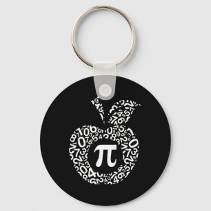 Chaveiro Apple Pi Algebra Sinal Matemática Engraçado Presen