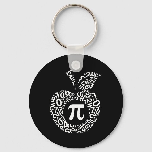 Chaveiro Apple Pi Algebra Sinal Matemática Engraçado Presen (Frente)