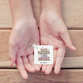 Chaveiro Apreciação personalizada dos retro-professores