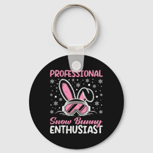 Chaveiro Apres Profissional Entusiasta de Snow Bunny Divert
