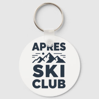 Chaveiro Apres Ski Club Logotipo da Montanha - Inverno Masc