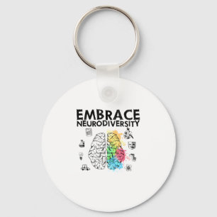 Chaveiro Aproveite a consciencialização sobre a neurodivers