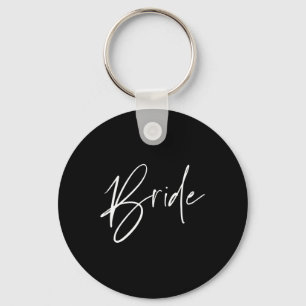 Chaveiro Aproximando-Se Para A Noiva De Casamento E G