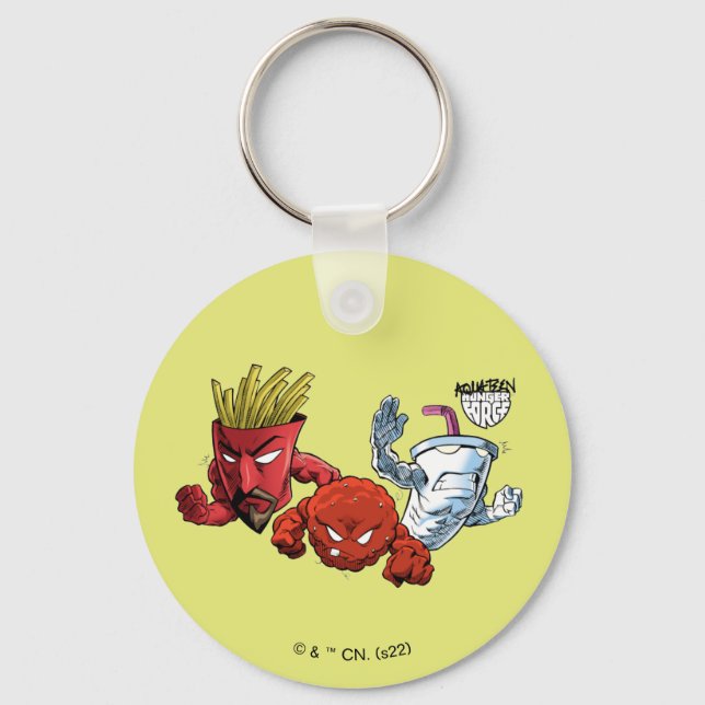 Chaveiro Aqua Teen Hunger Force Anime Graphic (Frente)