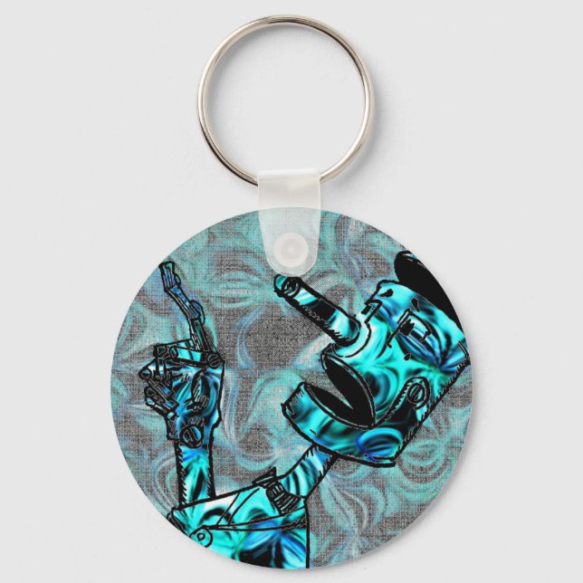 Chaveiro Aquamarine Tin Man (Frente)