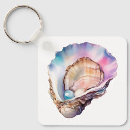 Chaveiro Aquarela Ostra