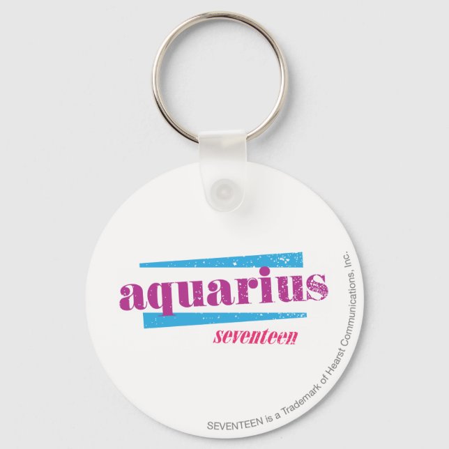 Chaveiro Aquarius Purple (Frente)
