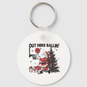 Chaveiro Aqui Jogando Basquete Esporte Natal