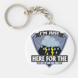 Chaveiro Aqui para a Tempestade