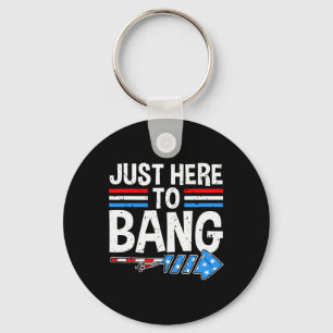 Chaveiro Aqui Para Bang Shirt Fireworks Celebração 4 De Ju