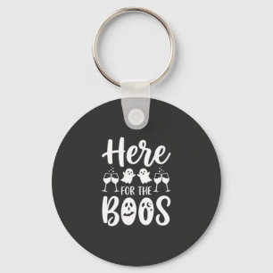 Chaveiro Aqui Para Os Vaias Design De Fantasma De Halloween
