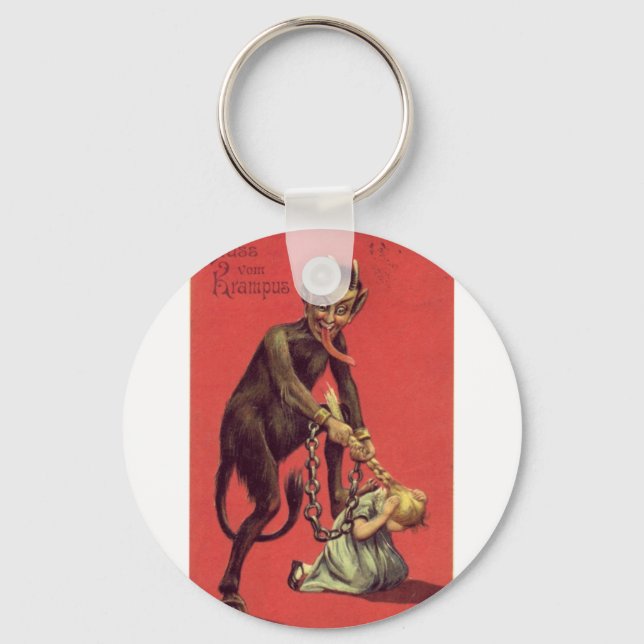 Chaveiro Aqui Vem O Krampus! 2 (Frente)