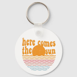 Chaveiro Aqui vem o retrato do Sol