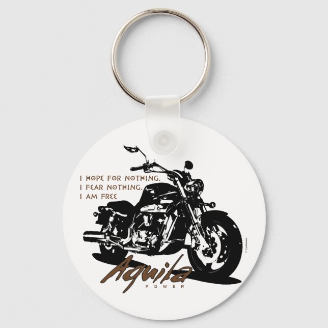 Chaveiro Aquila O Poeta (Frente)