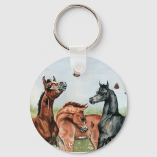 chaveiro árabe do cavalo