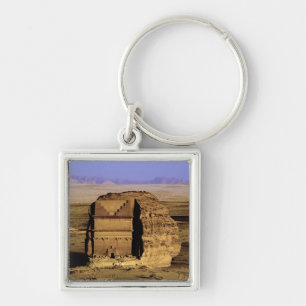 Chaveiro Arábia Saudita, local de Madain Saleh, antiga