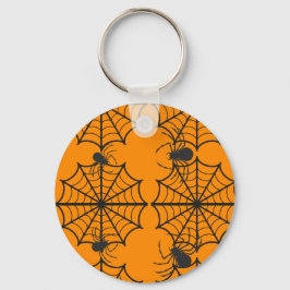 Chaveiro Aranha Assustadora Teia de Halloween