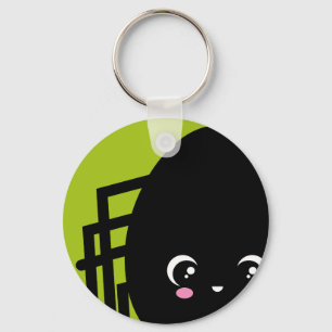 Chaveiro Aranha-do-Ovo-Cérebro - Halloween