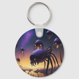 Chaveiro Aranhas alienígenas Desoladas Aterrissando