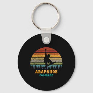 Chaveiro Arapahoe Basin Colorado Vintage Sun Snowboard S