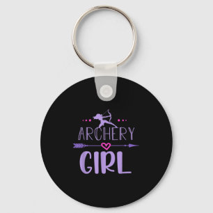 Chaveiro Archery Girl Engraçado Female Archer Citação Arco