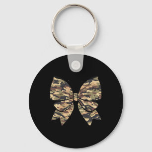 Chaveiro Arco-borboleta Meninas Mulheres Camo Arco-coquete 
