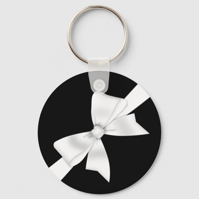 Chaveiro Arco Branco Elegante (Frente)