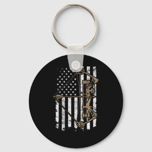 Chaveiro Arco Composto de Arquivo de Sinalizador Camo Usa -