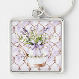 Chaveiro Arco de Flores de Lavanda