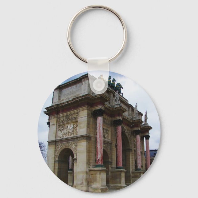 Chaveiro Arco de Triunfo do Carrousel. (Frente)